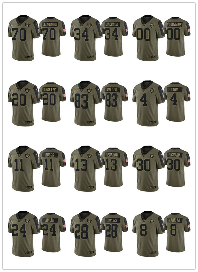 Jersey Las Vegas''Raiders''MEN WOMEN''NFL''YOUTH Darren Waller Derek Carr Johnathan Abram Josh Jacobs 2021 Salute To Service Limited, 12
Jersey Las Vegas''Raiders''MEN WOMEN''NFL''YOUTH Darren Waller Derek Carr Johnathan Abram Josh Jacobs 2021 Salute To Service Limited, 12