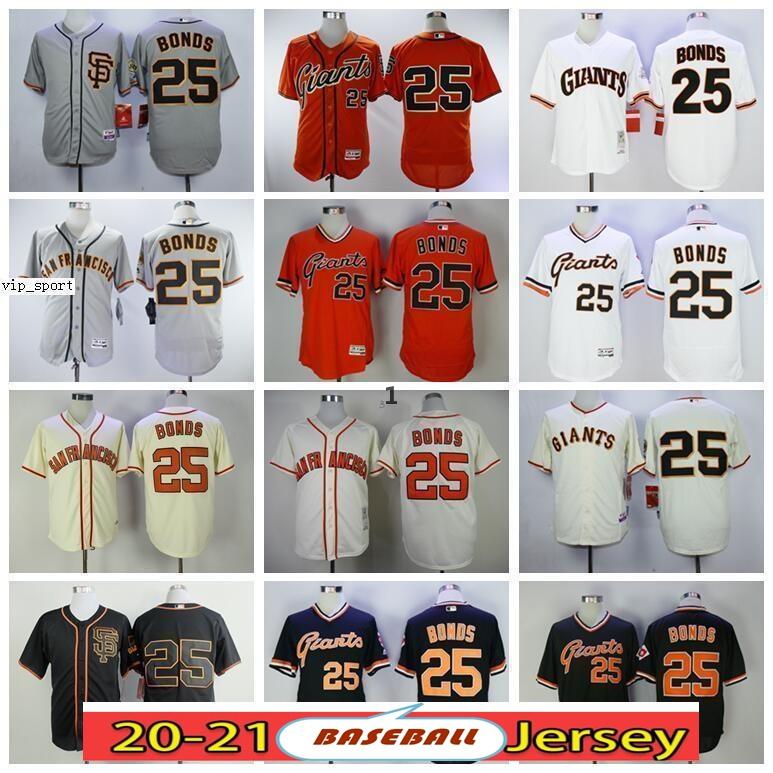 San Francisco 25 Barry Bonds Giants Black Grey Orange White Best Quality Full Embroidery Logos Cool Base Flex Base Baseball Jerseys 001, White1
San Francisco 25 Barry Bonds Giants Black Grey Orange White Best Quality Full Embroidery Logos Cool Base Flex Base Baseball Jerseys 001, White1