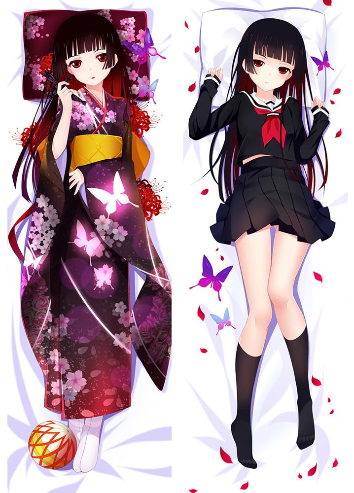 Pillow Case 2021 Update Japanese Anime Hell Girls Jigoku Shoujo Enma Ai Dakimakura Body Throw Cover Hugging Pillowcase, 82008
Pillow Case 2021 Update Japanese Anime Hell Girls Jigoku Shoujo Enma Ai Dakimakura Body Throw Cover Hugging Pillowcase, 82008