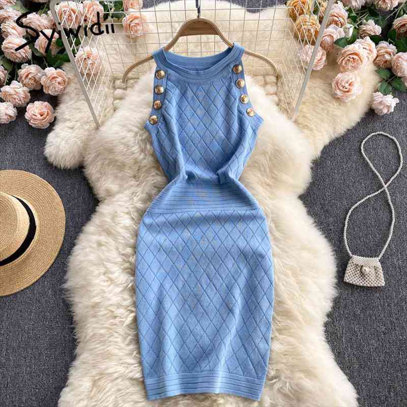 knitting dress for women sleeveless neck-mounted midi party dresses summer fashion evening robe blue black white, Black;gray
knitting dress for women sleeveless neck-mounted midi party dresses summer fashion evening robe blue black white, Black;gray