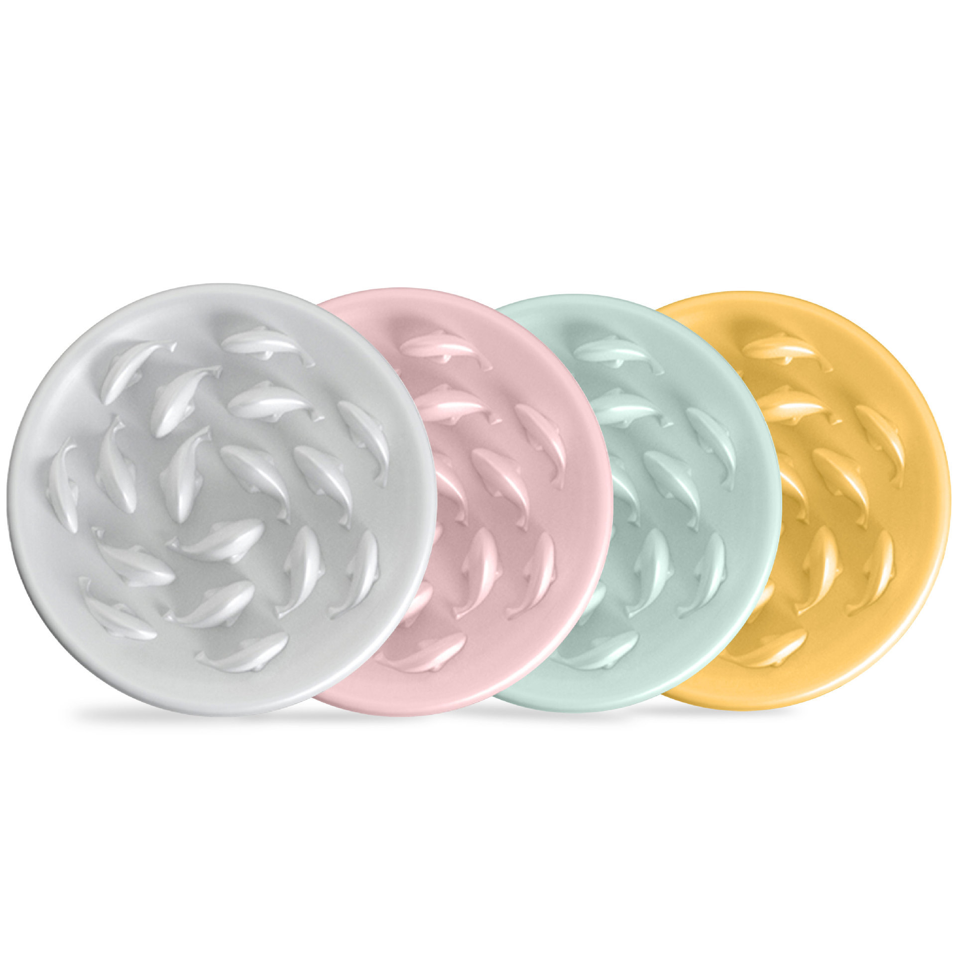 Quality Dog Bowl Slow Feeder Durable Eco-friendly Nonslip Slow Feeding Pet Bowl For Small Medium Large Dogs Puppy Eating