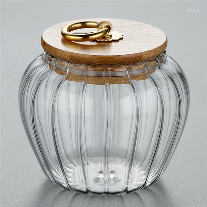 350ml Petal Pattern Wooden Lid Storage Jar Glass Sealed Home Canister Moisture-Proof Caddy With
350ml Petal Pattern Wooden Lid Storage Jar Glass Sealed Home Canister Moisture-Proof Caddy With