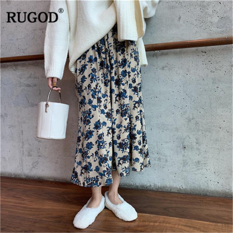 Skirts RUGOD Casual Floral Printed Lady Hight Waist Fashion Designer Elastic Beach Maxi Skirt For Women Gonna Donna, Beige
Skirts RUGOD Casual Floral Printed Lady Hight Waist Fashion Designer Elastic Beach Maxi Skirt For Women Gonna Donna, Beige