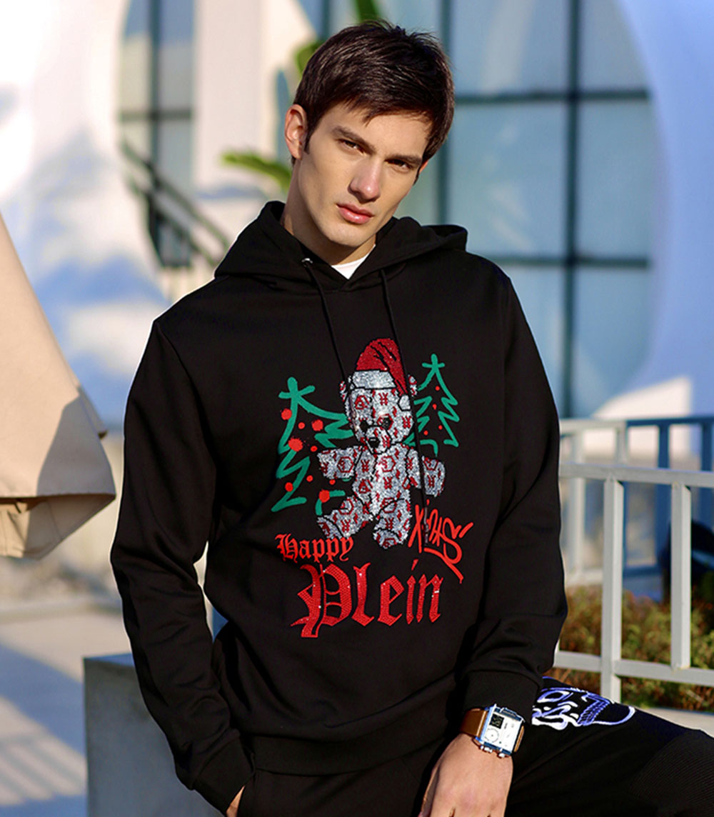PINK PARADISE PLEIN Men' Hoody Man Style Hoodie Brand Clothing Fashion Casual Hooded Mens Autumn Sweatshirts 942167, Black
PINK PARADISE PLEIN Men' Hoody Man Style Hoodie Brand Clothing Fashion Casual Hooded Mens Autumn Sweatshirts 942167, Black