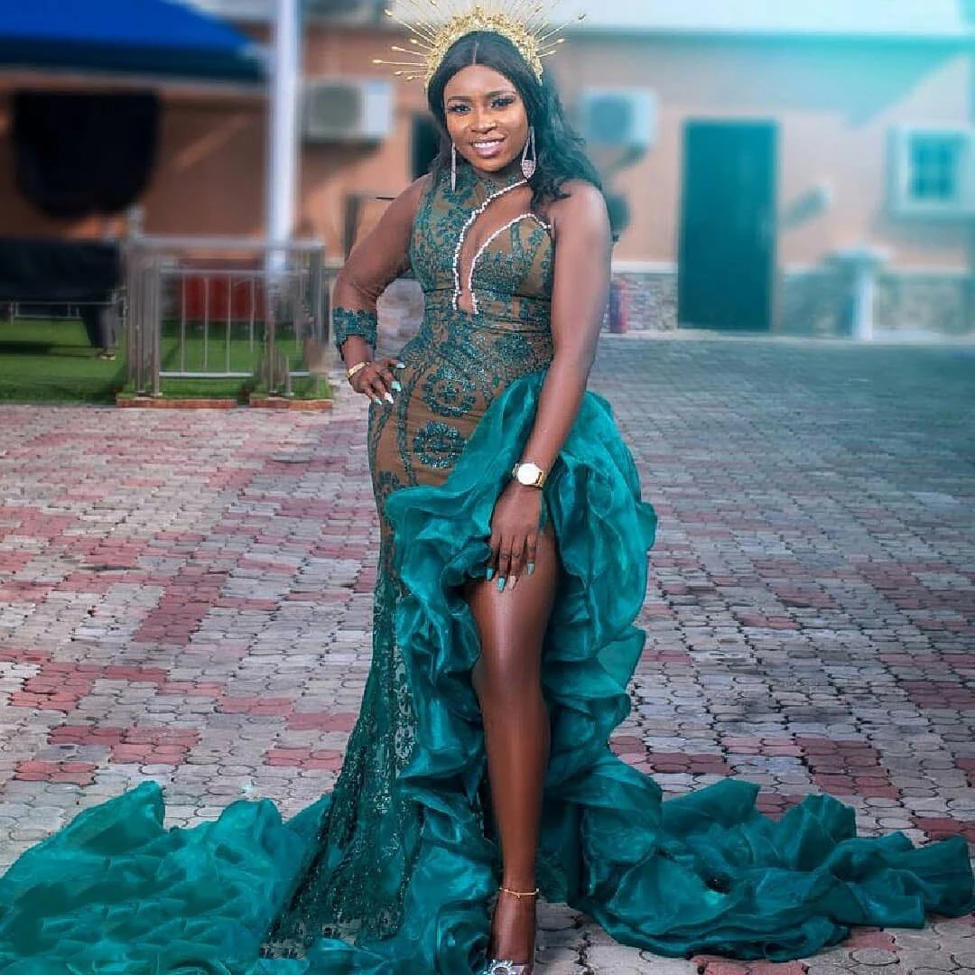 Green Mermaid Ruffl… - image