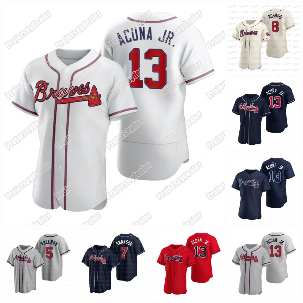Braves Ronald Acuna Jr. 2021 Altanta Jersey Freddie Freeman Marcell Ozuna Eddie Rosario Joc Pederson Ozzie Albies Austin Riley Dansby Swanson Greene Donaldson Soler, Grey flex base mens s-3xl
Braves Ronald Acuna Jr. 2021 Altanta Jersey Freddie Freeman Marcell Ozuna Eddie Rosario Joc Pederson Ozzie Albies Austin Riley Dansby Swanson Greene Donaldson Soler, Grey flex base mens s-3xl