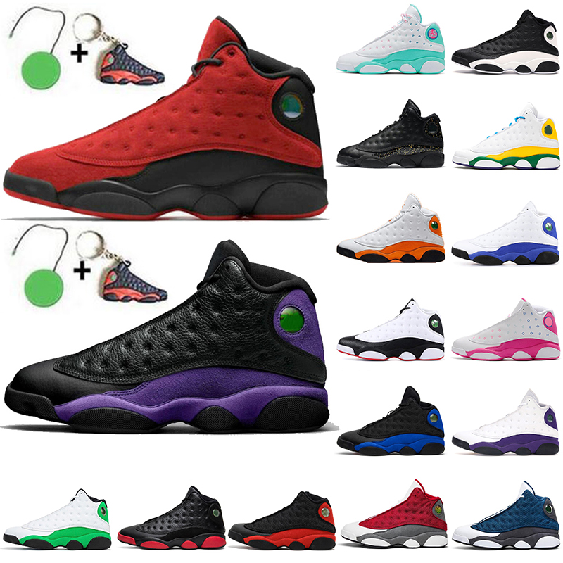 Jumpman 13 13s XIII 2021 Arrival Basketball Shoes Retro Court Purple Flint Soar Green Mens Women Starfish Hyper Royal Black Cat Outdoor Trainers Sneakers, #b1 court purple 40-47
Jumpman 13 13s XIII 2021 Arrival Basketball Shoes Retro Court Purple Flint Soar Green Mens Women Starfish Hyper Royal Black Cat Outdoor Trainers Sneakers, #b1 court purple 40-47