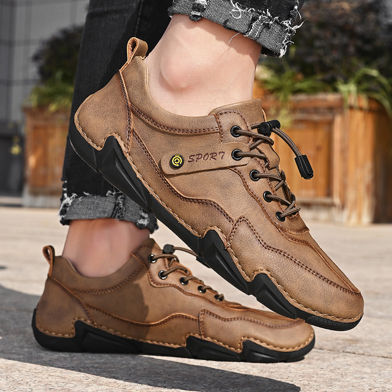 Men Casual Shoes Leather Fashion Men Sneakers Handmade Breathable Mens Loafers Moccasins Luxury Brand Boat Shoes Plus Size 38-46, Khaki
Men Casual Shoes Leather Fashion Men Sneakers Handmade Breathable Mens Loafers Moccasins Luxury Brand Boat Shoes Plus Size 38-46, Khaki