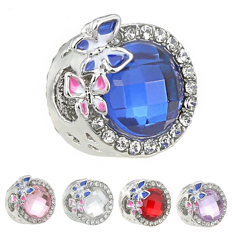 Fits Pandora Bracelets 20pcs DIY Exquisite Butterfly Cat's Eye Stone Crystal Charm Bead Fit pandora Charms Bracelet Beads For 925 Sterling Silver Jewelry Making
Fits Pandora Bracelets 20pcs DIY Exquisite Butterfly Cat's Eye Stone Crystal Charm Bead Fit pandora Charms Bracelet Beads For 925 Sterling Silver Jewelry Making
