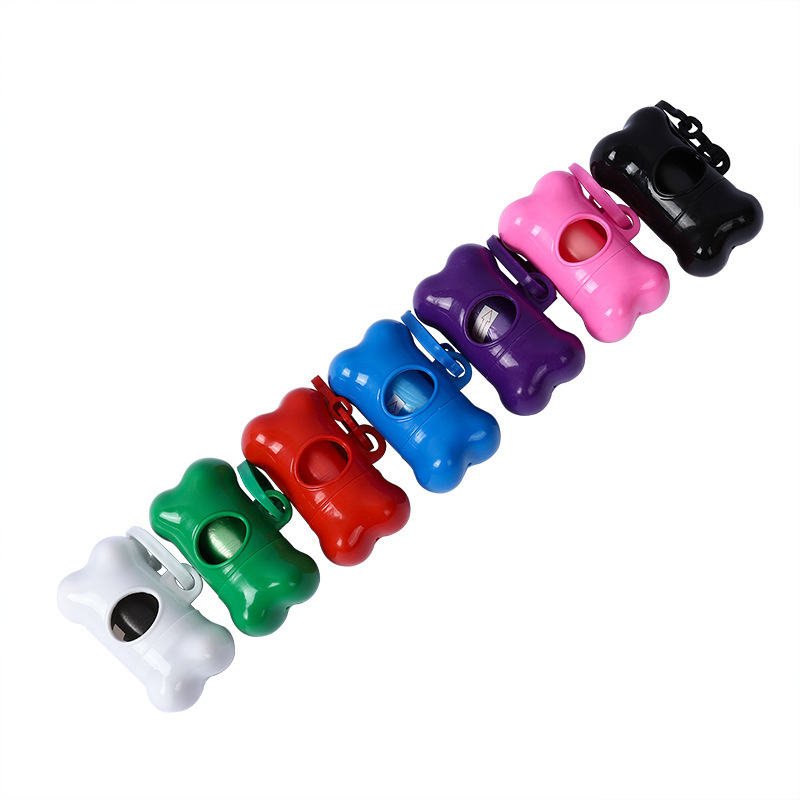 Newpet For Dogs Waste Holder - Plastic Garbage Bag Dispenser Carrier Case Dog Supplies Accessories