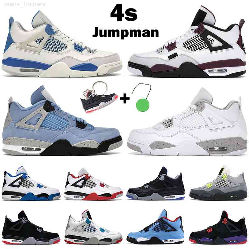 men women basketball shoes 4s jumpman 4 Motorsports Metallic Red University Blue Military White Oreo Bred Royalty Cactus Jack mens trainer
men women basketball shoes 4s jumpman 4 Motorsports Metallic Red University Blue Military White Oreo Bred Royalty Cactus Jack mens trainer