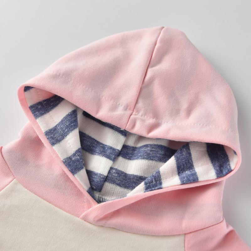 Clothing Sets Infant Toddler Baby Girls Clothes Cute Long Sleeve Hoodie Tops Sweatsuit Pants Headband 3Pcs Kids Outfit Set