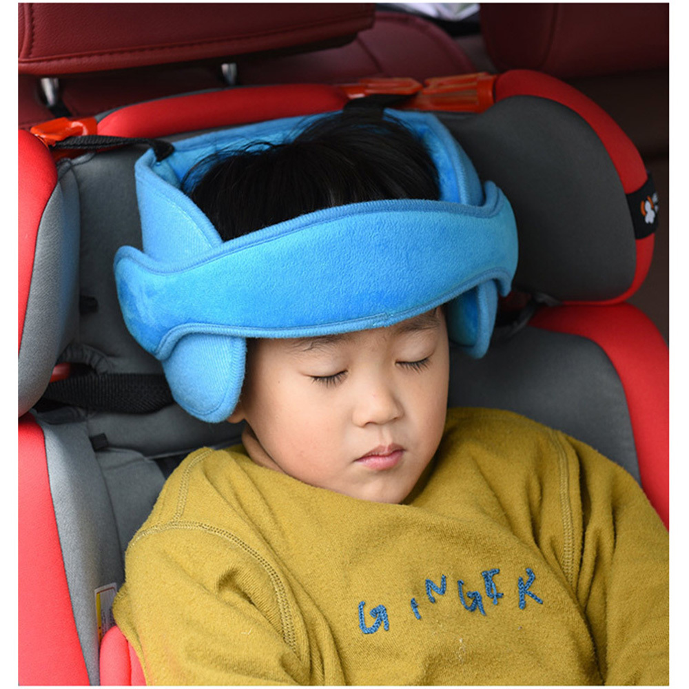 New Baby Kids Adjustable Car Seat Head Support Fixed Sleeping Pillow Neck Protection Safety Playpen Headrest Fixation Padding