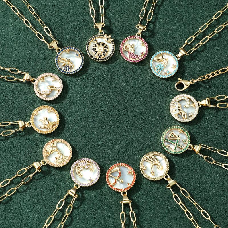 Chains 2021 Est Dainty Layered Sign Star Zodiac Necklace High Quality Gold Plated Coin Pendant For Girl Summer Travel Jewelry, Silver
Chains 2021 Est Dainty Layered Sign Star Zodiac Necklace High Quality Gold Plated Coin Pendant For Girl Summer Travel Jewelry, Silver