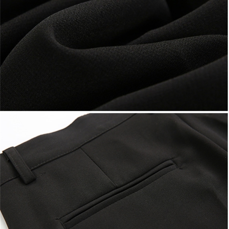 IEFB men's loose straight suit pants mens Korean fashion wide leg pants casual basic tend black trousers Spring Autumn 9Y4527 210524