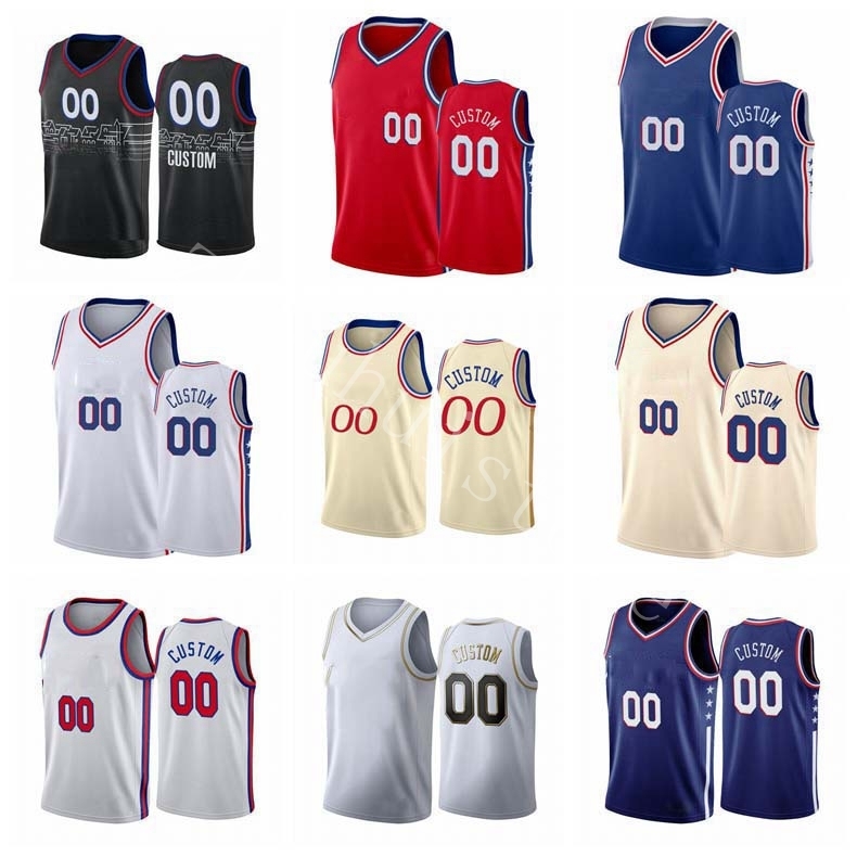 Print Men Philadelphia 76ers Ben Simmons Joel Embiid Tobias Harris Danny Green Seth Curry Any player customizes a basketball Jersey, Black;red
Print Men Philadelphia 76ers Ben Simmons Joel Embiid Tobias Harris Danny Green Seth Curry Any player customizes a basketball Jersey, Black;red