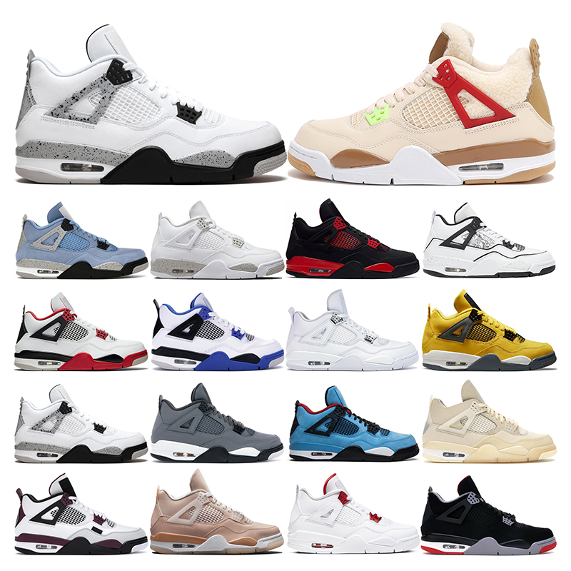 top men basketball shoes 4s black cat Wild Things white oreo University Blue Fired red DIY women mens sport sneakers trainer outdoor fashion size 36-47, 11
top men basketball shoes 4s black cat Wild Things white oreo University Blue Fired red DIY women mens sport sneakers trainer outdoor fashion size 36-47, 11