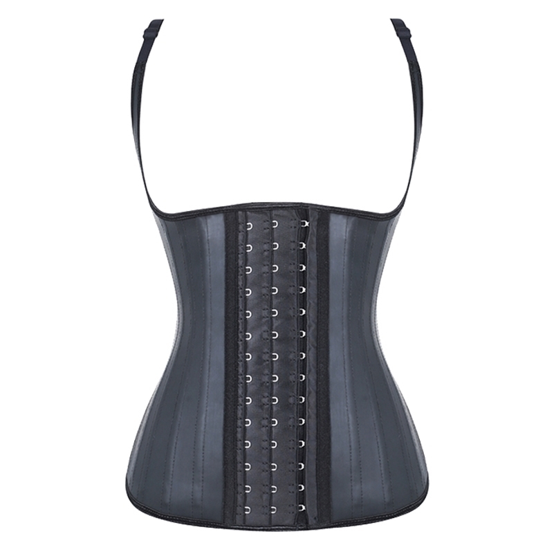 Corset Body Shaper 25 Steel Bones Latex Vest Waist Trainer Slimming Orthopedic Belt Modeling Strap Shapers 220104, Black
Corset Body Shaper 25 Steel Bones Latex Vest Waist Trainer Slimming Orthopedic Belt Modeling Strap Shapers 220104, Black