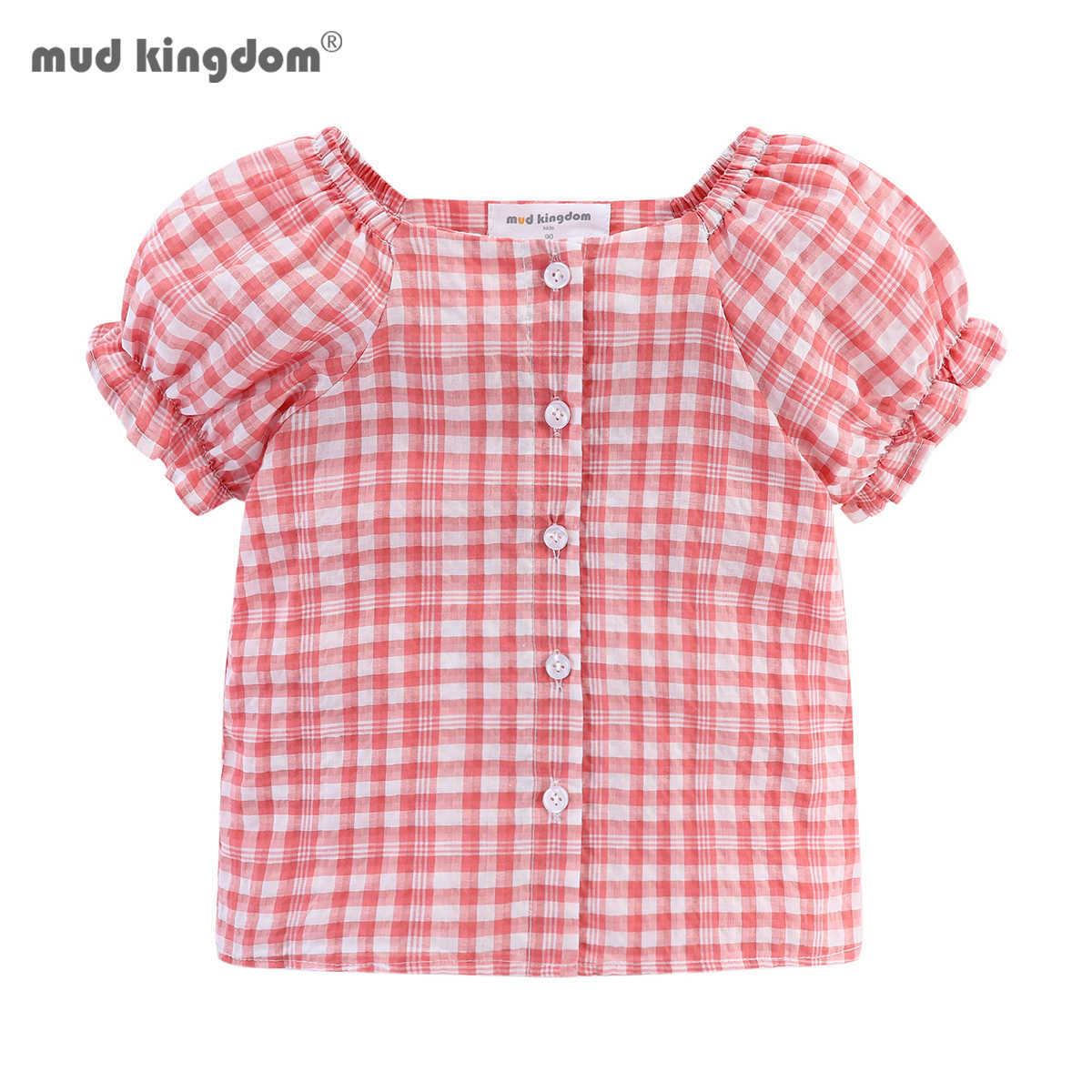 Mudkingdom Plaid Puff Sleeve Girls Blouse Button Down Summer Bubble off Shoulder Cardigan Shirt 210615, Green
Mudkingdom Plaid Puff Sleeve Girls Blouse Button Down Summer Bubble off Shoulder Cardigan Shirt 210615, Green