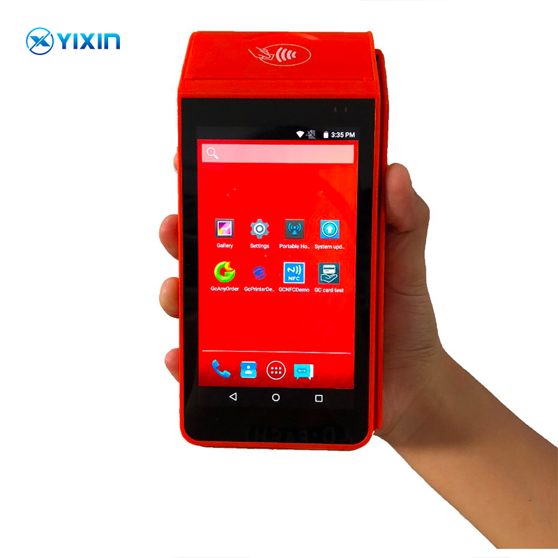 Printers 5 Inch GPS Online Order Supports 4G/3G/GPRS/WIFI Handheld Android Terminal Printer For Car Paking Restaurant Free SDk
Printers 5 Inch GPS Online Order Supports 4G/3G/GPRS/WIFI Handheld Android Terminal Printer For Car Paking Restaurant Free SDk