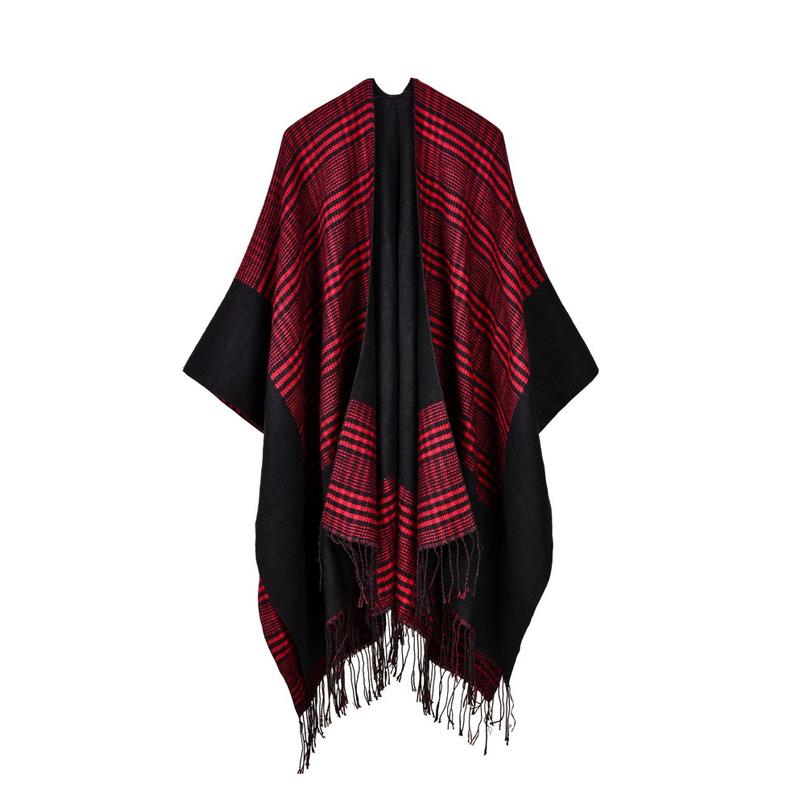 Scarves FXFURS Women's Cashmere Poncho Ladies Winter Scarf Extra Long Ponchos Capes Female Fashion Vintage Blanket
Scarves FXFURS Women's Cashmere Poncho Ladies Winter Scarf Extra Long Ponchos Capes Female Fashion Vintage Blanket