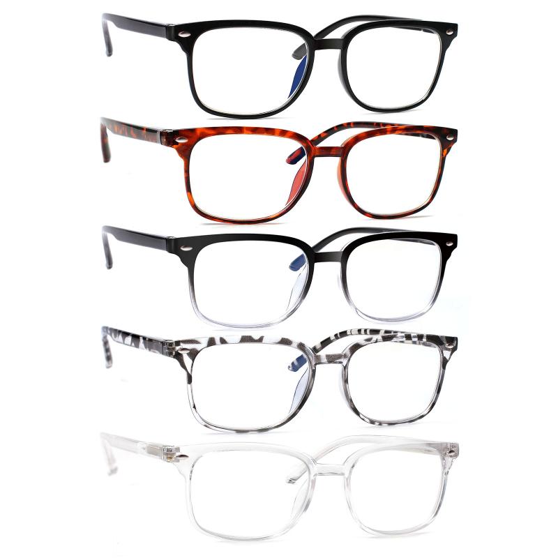 Sunglasses Boncamor 4 Pack Blue Light Blocking Reading Glasses Men And Women Spring Hinge Anti-Fatigue HD Reader Diopter +1.0+2.0+3.0+4.0
Sunglasses Boncamor 4 Pack Blue Light Blocking Reading Glasses Men And Women Spring Hinge Anti-Fatigue HD Reader Diopter +1.0+2.0+3.0+4.0
