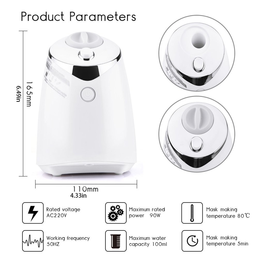 Diy Fruit Face Mask Machine Automatic Green Fruit Mask Machine Intelligent Voice Registration Biological Fruit Mask Maker
