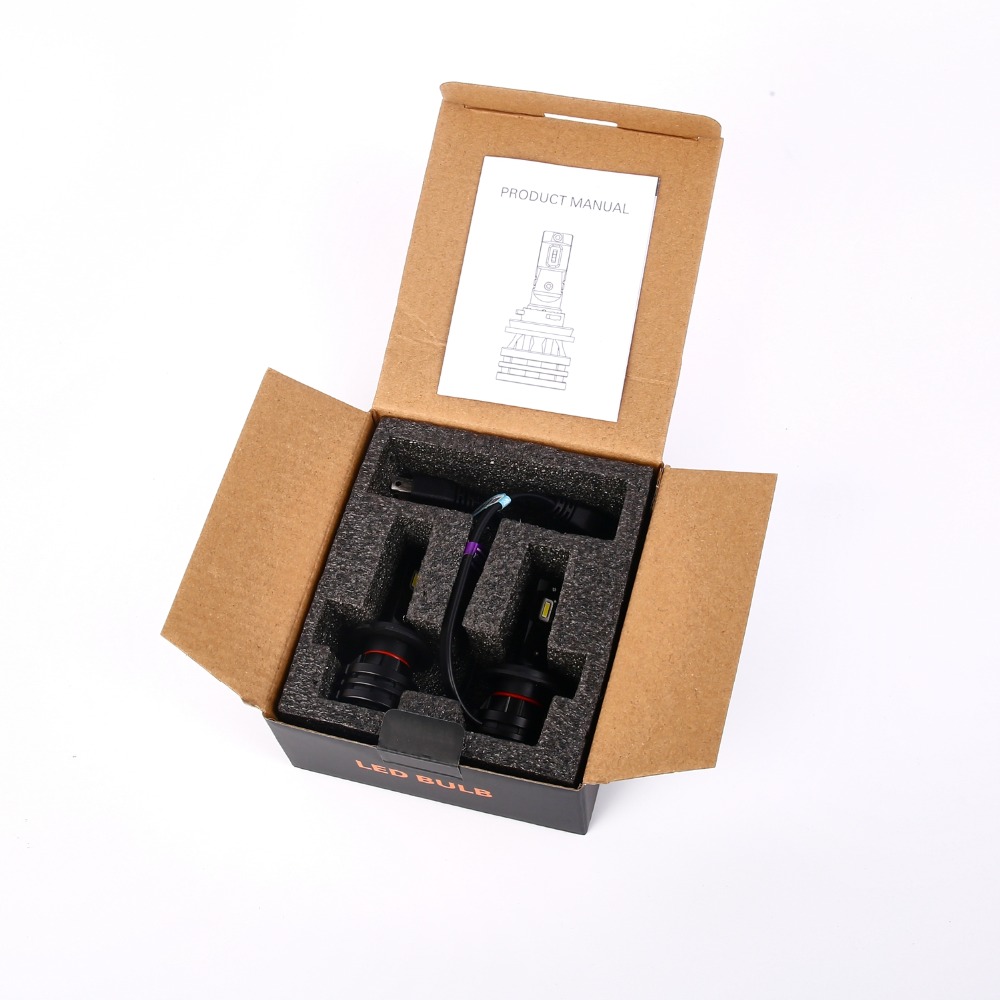 M2 Led Car Headlight H4 H7 H1 H8 H11 9005 Hb3 9006 Hb4 9012 H27 Low or High Beam Lens Led Lamp Turbo Motorcycle Bulb