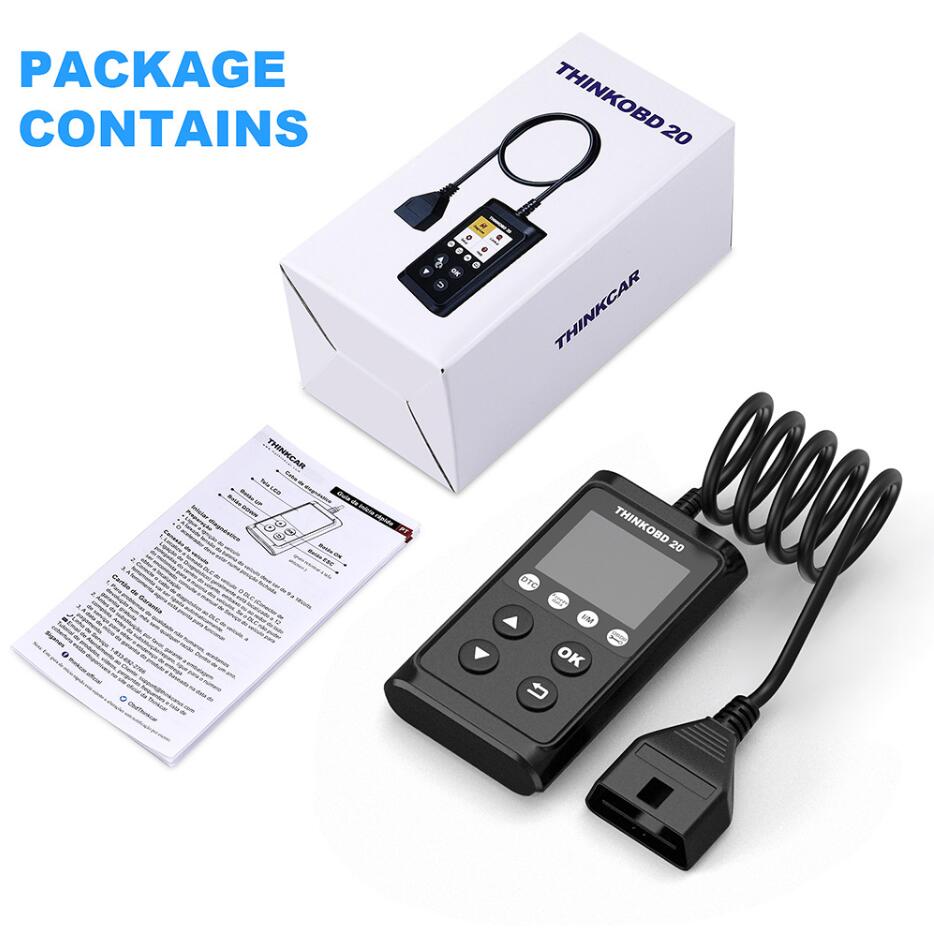 THINKCAR THINKOBD 20 Automotivo Code Reader OBD 2 Scanner Professional Car Auto Diagnostic Tool Check Engine Light DTC Lookup
THINKCAR THINKOBD 20 Automotivo Code Reader OBD 2 Scanner Professional Car Auto Diagnostic Tool Check Engine Light DTC Lookup