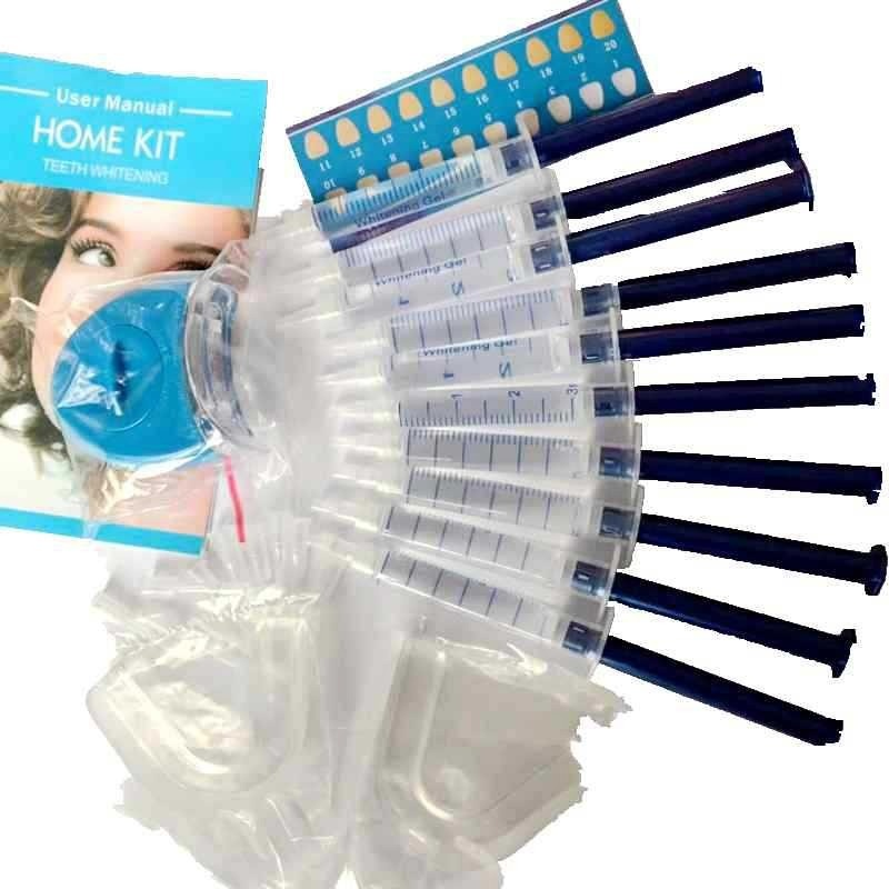 6/10 PCS Peroxide Gel Kit New Cold Light Beauty Dental Equipment Bright White Smile Teeth Whitening With LED от DHgate WW