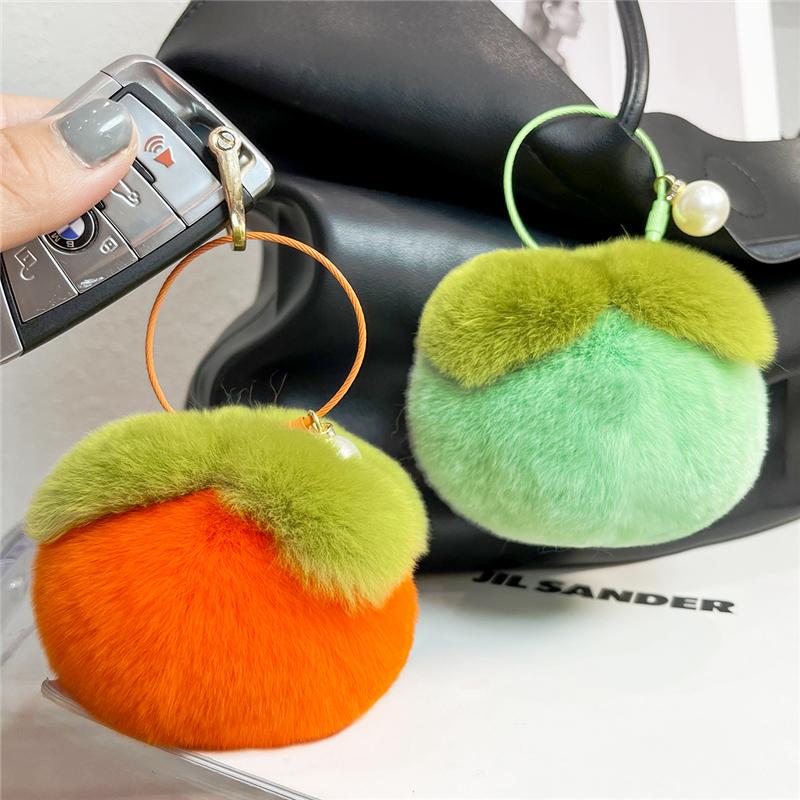 Keychains Plush Real Rex Fur Ball Keychain Sweet Cute Persimmon Women Handbag Ornaments Pendant Car Key Rings Trinkets Girl Gifts
Keychains Plush Real Rex Fur Ball Keychain Sweet Cute Persimmon Women Handbag Ornaments Pendant Car Key Rings Trinkets Girl Gifts