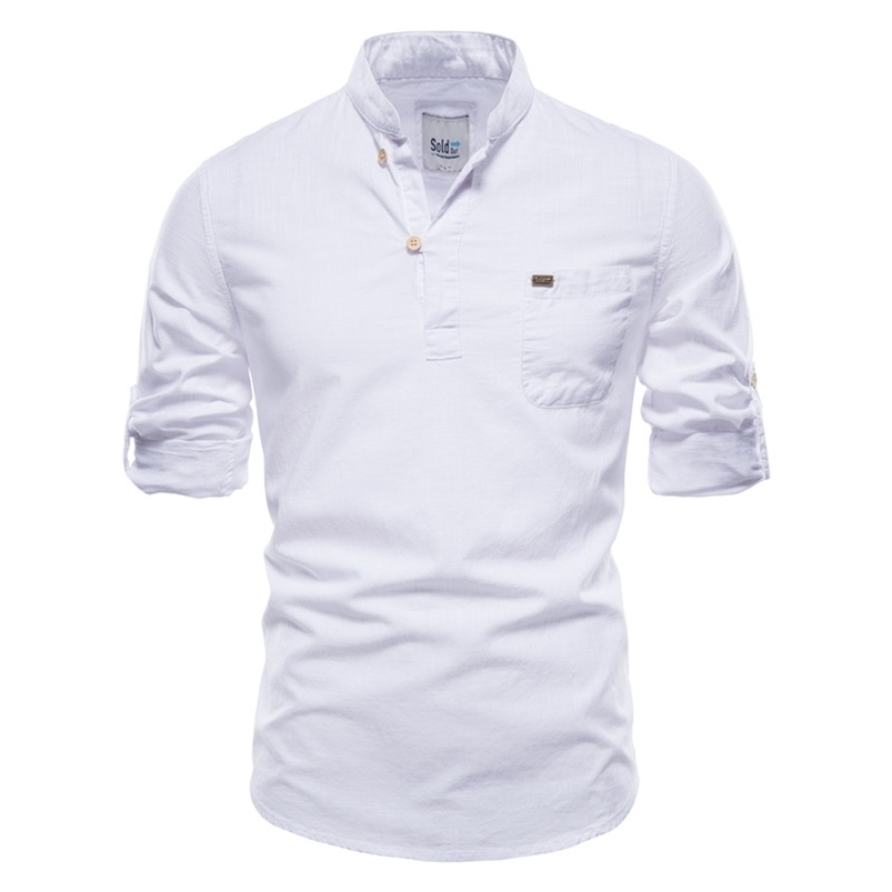 AIOPESON 100% Cotton Linen Shirt Men Pullover Solid Color High Quality Brand for Spring Long Sleeve 's s 210721, Beige
AIOPESON 100% Cotton Linen Shirt Men Pullover Solid Color High Quality Brand for Spring Long Sleeve 's s 210721, Beige