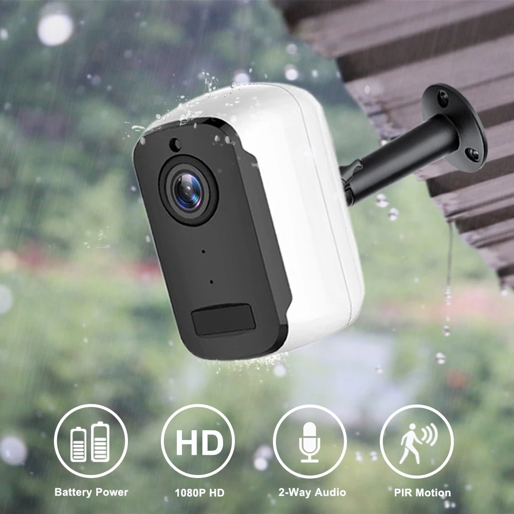 1080P HD WiFi IP Camera Outdoor Wireless Security Battery Charge Audio Surveillance CCTV PIR Motion Detection
1080P HD WiFi IP Camera Outdoor Wireless Security Battery Charge Audio Surveillance CCTV PIR Motion Detection