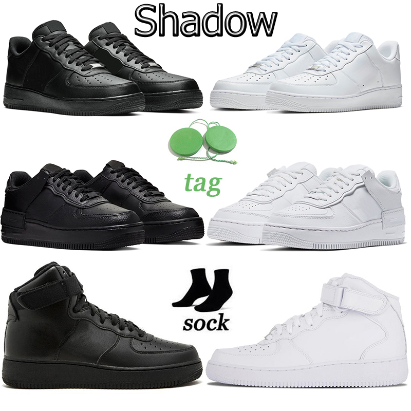 Classic Shadow One Running Shoes For Men Women Triple Black White High Low Top Canvas Mens Trainers Outdoor skateboard Sports Sneakers, Classic triple black
Classic Shadow One Running Shoes For Men Women Triple Black White High Low Top Canvas Mens Trainers Outdoor skateboard Sports Sneakers, Classic triple black