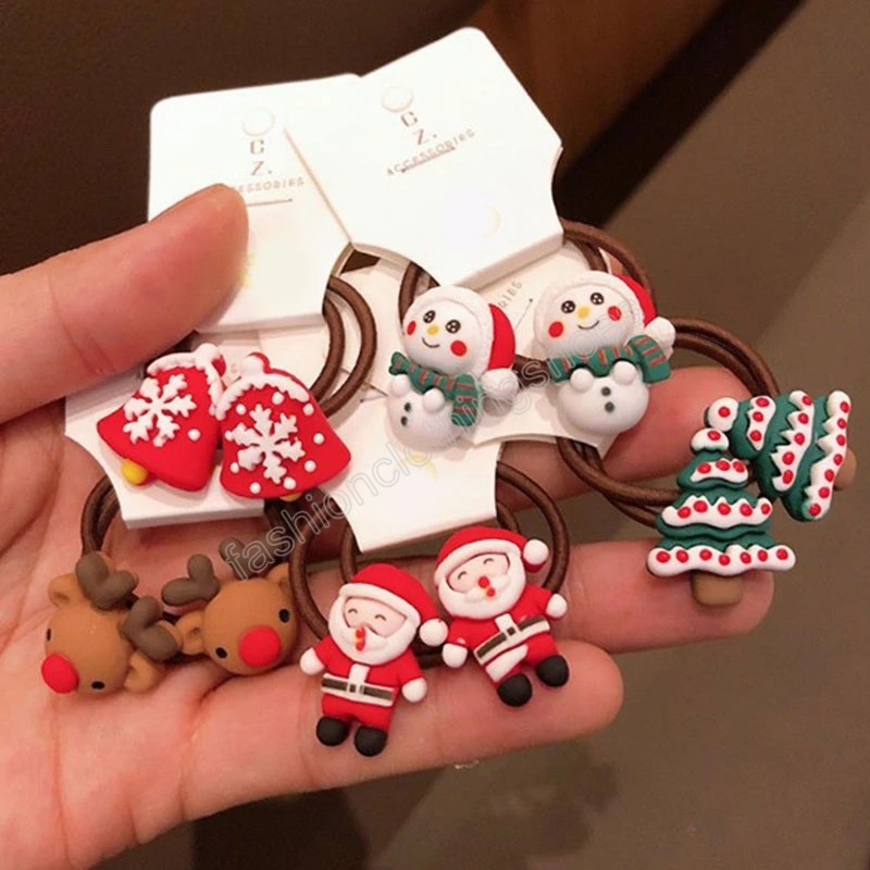 2Pcs/Set Cute Christmas Scrunchies Girls Ponytail Holders Xmas Tree Elastic Hair Bands Cartoon Hair Accessories, Mixed color
2Pcs/Set Cute Christmas Scrunchies Girls Ponytail Holders Xmas Tree Elastic Hair Bands Cartoon Hair Accessories, Mixed color