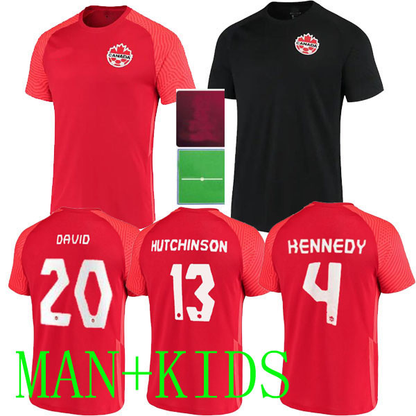 21 22 Canada Soccer Jerseys home away 3rd black DAVIES 2021 2022 DAVID red EVSTAQUIO HUTCHINSON LARIN CAVALLINI LARYEA MILLAR HOILETT home football shirt, Home man 1
21 22 Canada Soccer Jerseys home away 3rd black DAVIES 2021 2022 DAVID red EVSTAQUIO HUTCHINSON LARIN CAVALLINI LARYEA MILLAR HOILETT home football shirt, Home man 1