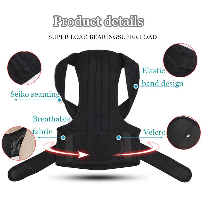 Adjustable Posture Corrector Back Support Shoulder Brace Postures Correctors Spine Corrector Health Postural Fixer Tape Corrector De Postura Espalda