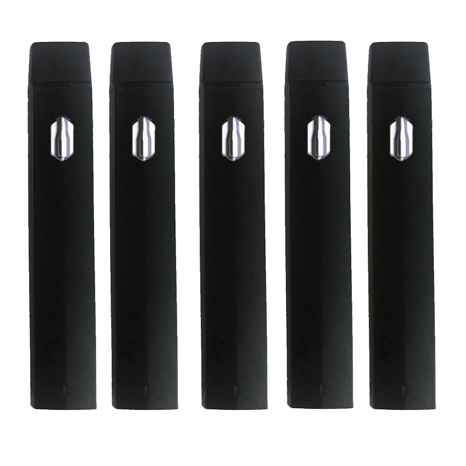 Disposable Vape Pen Rechargeable 280mah Battery Thick Oil 1.0ml Pods Customized Disposable E Cigarettes Starter Kits Packaging Empty Black Color Vaporizer от DHgate WW