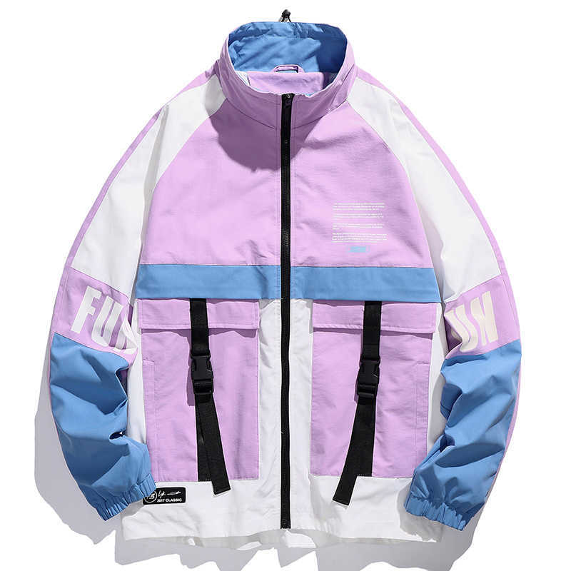 Men Harajuku Patchwork Jackets Coats 2021 Autumn Streetwear Vintage Windbreaker Korean Men Bomber Jackets Zipper Coat X0621, Yellow
Men Harajuku Patchwork Jackets Coats 2021 Autumn Streetwear Vintage Windbreaker Korean Men Bomber Jackets Zipper Coat X0621, Yellow