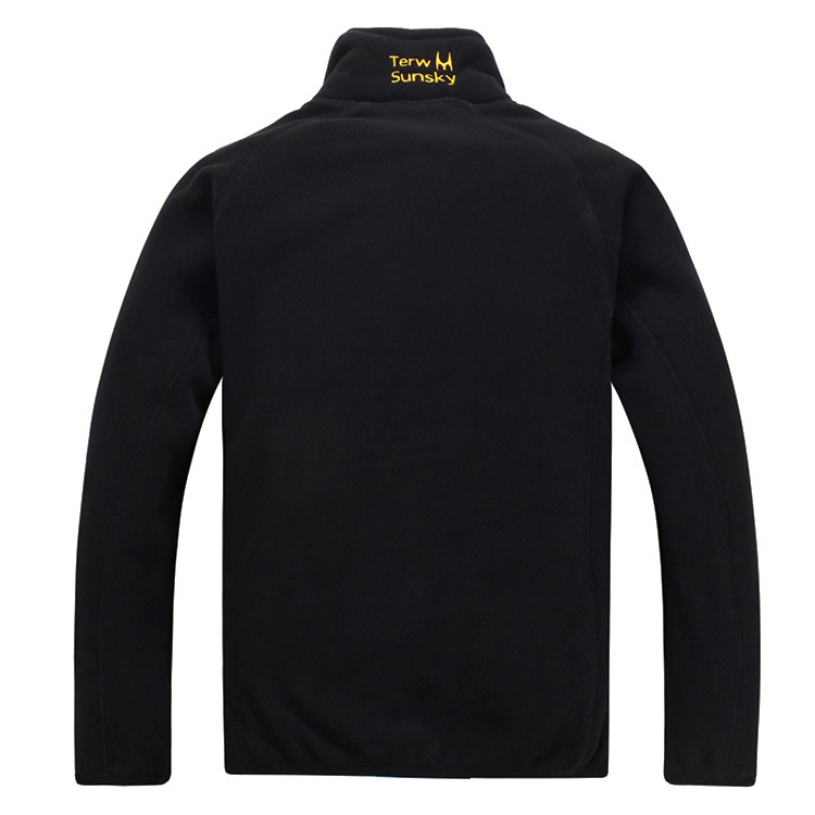 Winter Warm Polar Coral Fleece Men's Jacket Snowimage Windproof Thick Thermal Reversible Coat Male Plus Size Outerwear Clothes 210518