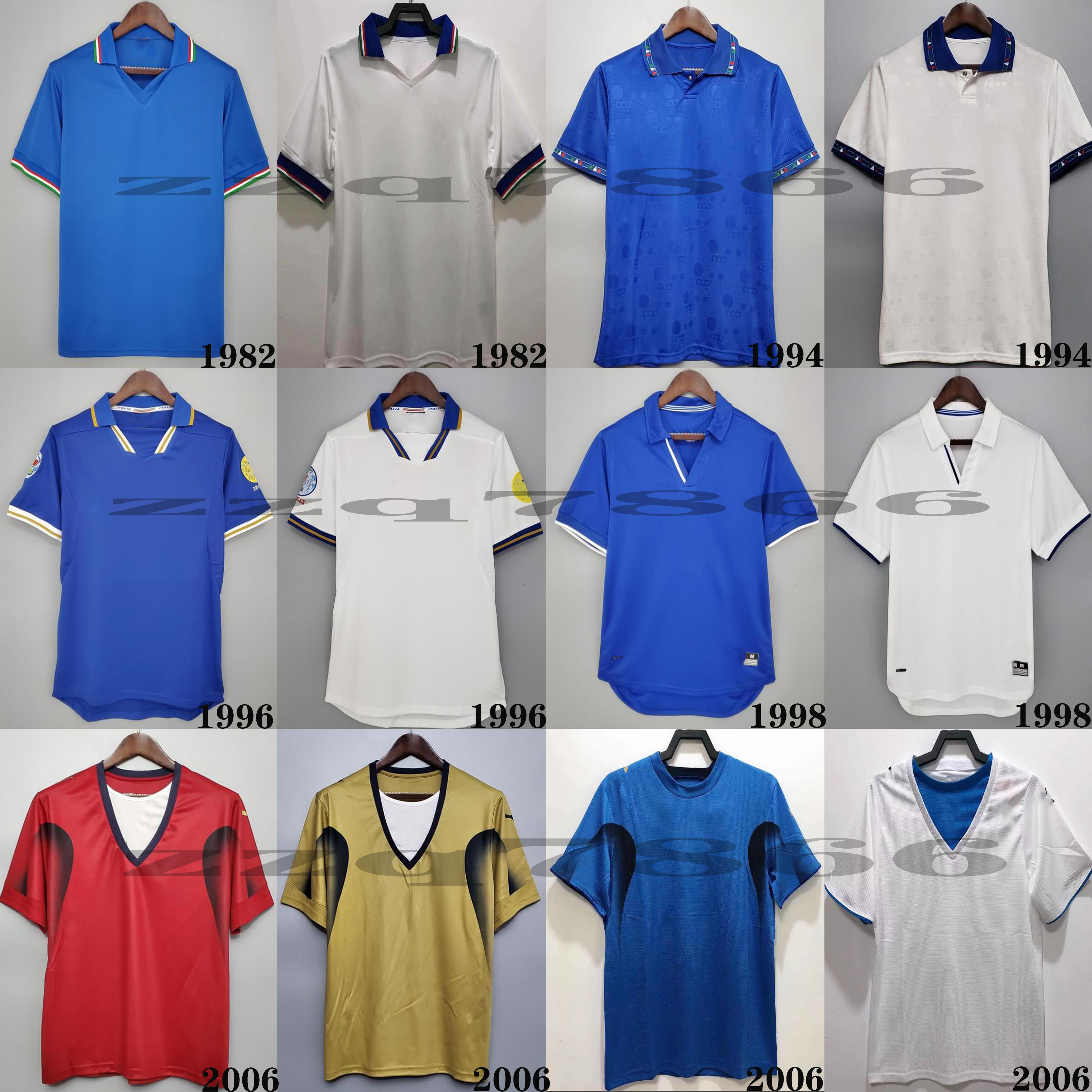 82 90 Italy Retro ROSSI Soccer Jersey DEL PIERO 94 96 BARESI Football shirt ALBERTINI MALDINI 1998 1999 R.BAGGIO 2000 CANNAVARO INZAGHI TOTTI 2006 classic vintage, Yellow
82 90 Italy Retro ROSSI Soccer Jersey DEL PIERO 94 96 BARESI Football shirt ALBERTINI MALDINI 1998 1999 R.BAGGIO 2000 CANNAVARO INZAGHI TOTTI 2006 classic vintage, Yellow