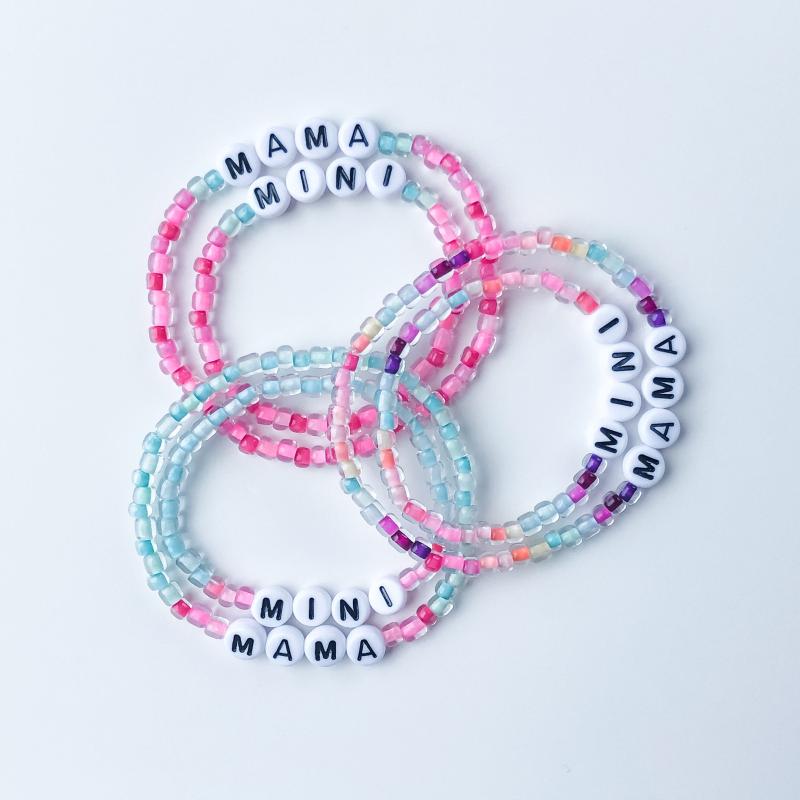 Beaded, Strands Mommy Mother Daughter Bracelets Love Glass Beads Rope Fashion Jewelry Women Girl Unisex Gift Drop
Beaded, Strands Mommy Mother Daughter Bracelets Love Glass Beads Rope Fashion Jewelry Women Girl Unisex Gift Drop