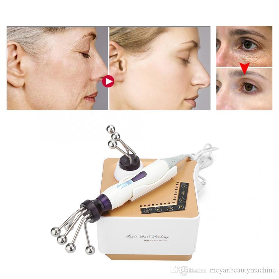 Magic Ball Fascia Massage Machine Micro-Current Face Lifting Tightening Anti-Wrinkle Beauty Instrument Face Skin Care Tools