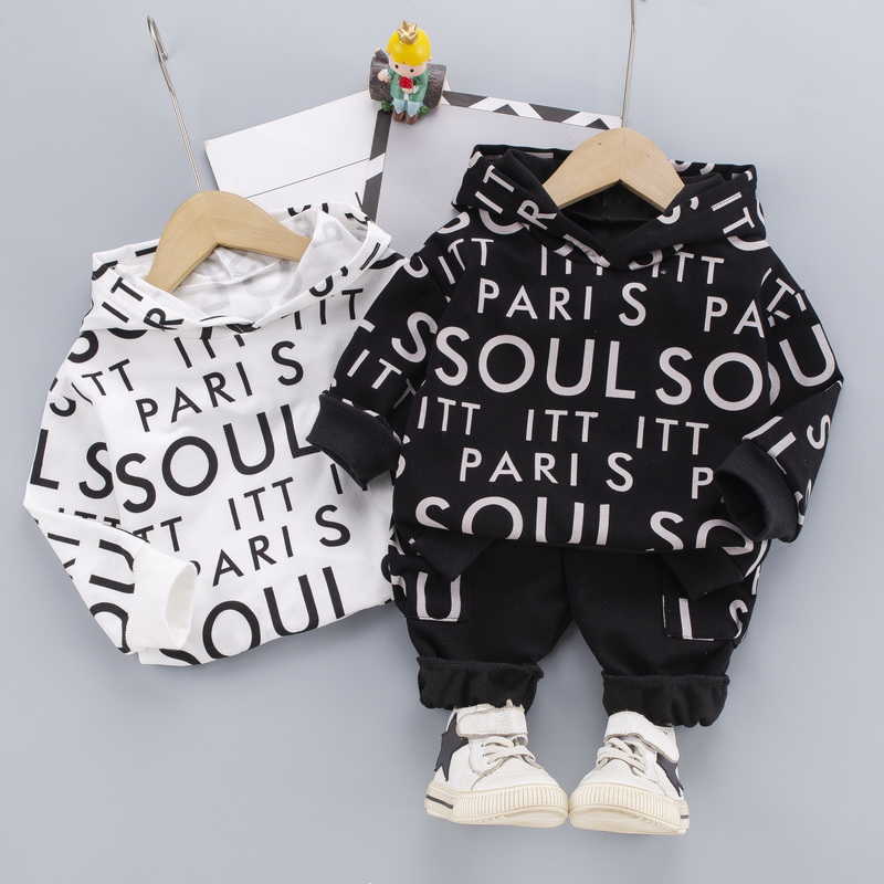 0-5 years Spring Boy Clothing set Casual Fashion letter pattern T-shirt+ Pant Kid Children baby toddler boy clothing 210615, White
0-5 years Spring Boy Clothing set Casual Fashion letter pattern T-shirt+ Pant Kid Children baby toddler boy clothing 210615, White