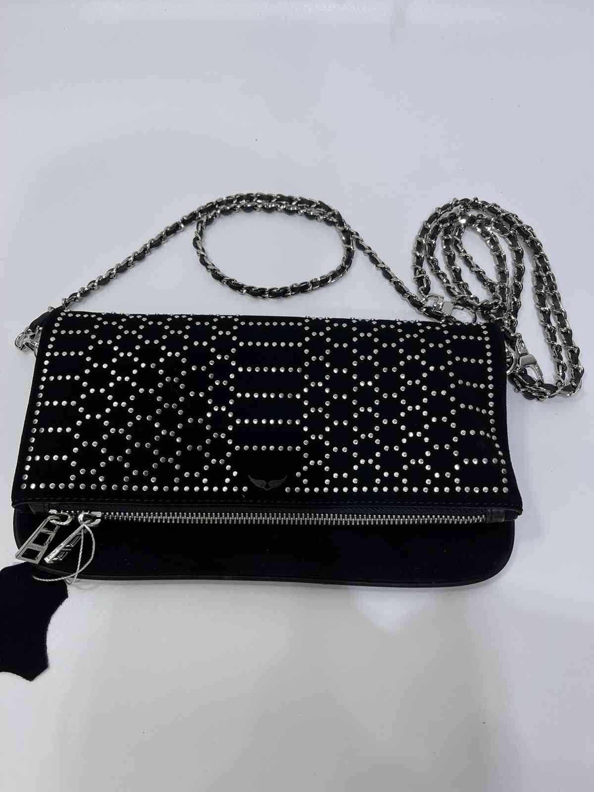 Evening bag purse Zv Classic shoulder wing double designer clutch cowhide ladies discount handbags micheal valentine 0915, Black
Evening bag purse Zv Classic shoulder wing double designer clutch cowhide ladies discount handbags micheal valentine 0915, Black