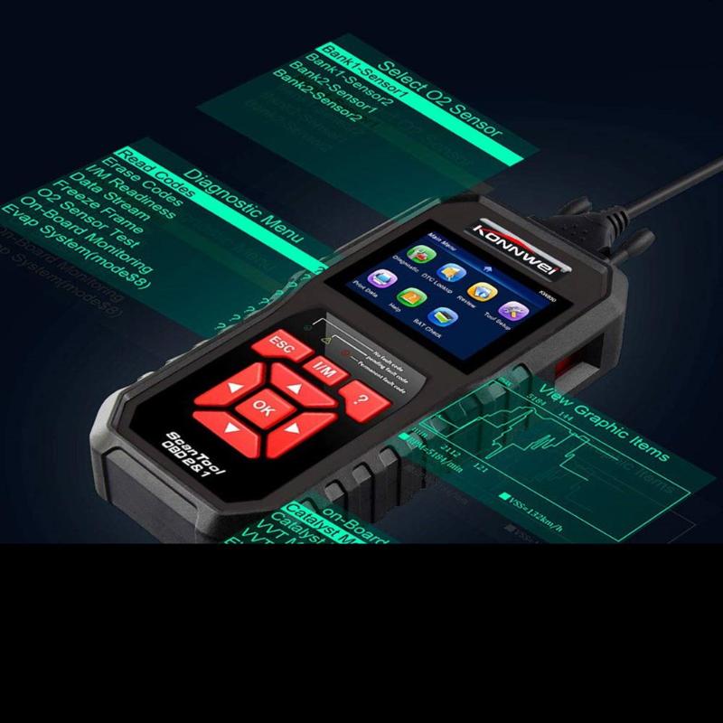 Code Readers & Scan Tools KW850 OBD2 CAN BUS Reader Car Engine Fault Detector Scanner Tool
Code Readers & Scan Tools KW850 OBD2 CAN BUS Reader Car Engine Fault Detector Scanner Tool