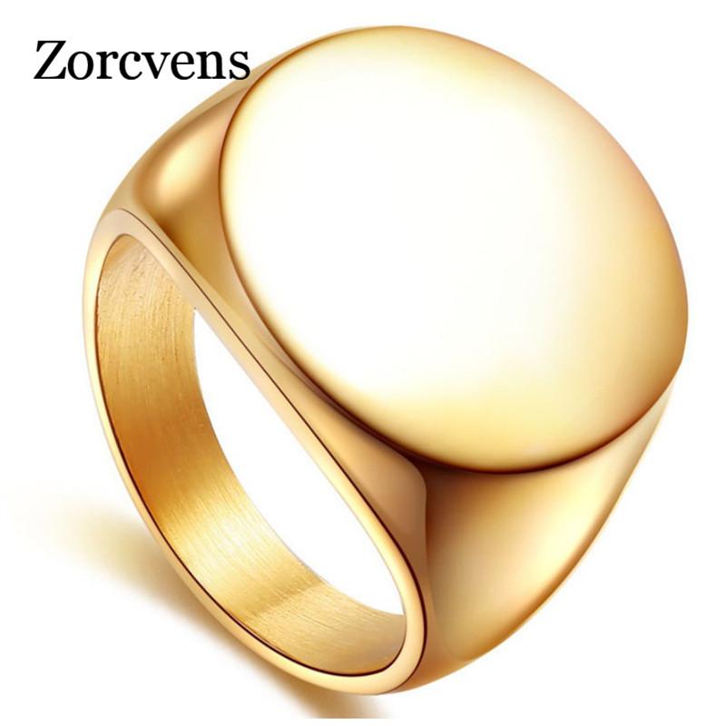 Cluster Rings ZORCVENS 2021 High Polished Signet Solid Stainless Steel Fashion Man's Ring 316L Biker Unique For Men
Cluster Rings ZORCVENS 2021 High Polished Signet Solid Stainless Steel Fashion Man's Ring 316L Biker Unique For Men