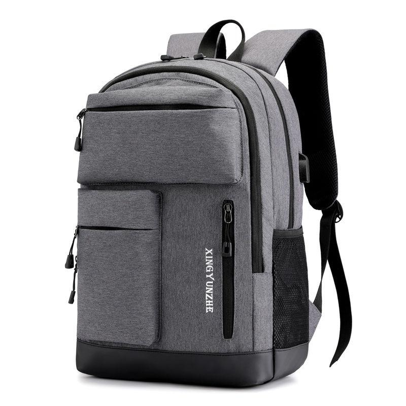 Backpack Men Teenage Boys High School Bags Oxford Gray Multiple Pockets USB Charging Back Pack Male, Black
Backpack Men Teenage Boys High School Bags Oxford Gray Multiple Pockets USB Charging Back Pack Male, Black