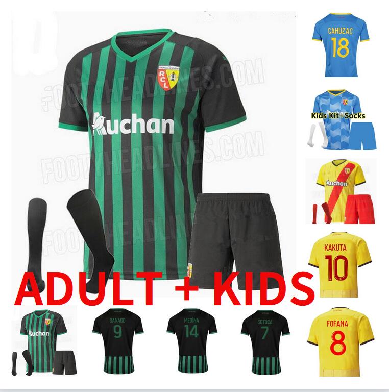 ADULT KIDS kit 21 22 RC Lens soccer jerseys Gradit Fortes Cahuzac Perez KAKUTA 2021 OTOCA maillot de foot Camisa TRAORE GANAGO football Shirts
ADULT KIDS kit 21 22 RC Lens soccer jerseys Gradit Fortes Cahuzac Perez KAKUTA 2021 OTOCA maillot de foot Camisa TRAORE GANAGO football Shirts