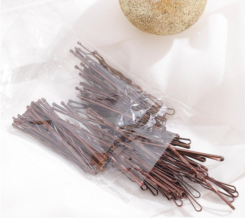 Bobby Pins 500 Count Hairpin with Case for Girls Women Bun Thick Fine All Hair Types